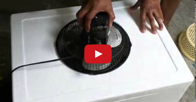 Как сами да си направите климатик от вентилатор и стиропор! (УНИКАЛНО ВИДЕО)