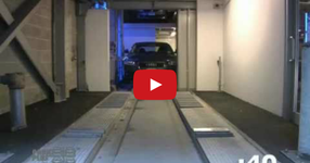 Перфектният гараж за коли, направен за места, където автомобилите са повече от хората! (УНИКАЛНО ВИДЕО)