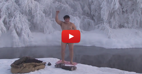 Как се ходи на баня в Сибир при МИНУС 52 градуса!?! Вие бихте ли се пробвали? (ВИДЕО)
