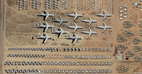 ВИЖТЕ няколко впечатляващи снимки от най-голямото гробище за самолети в света!