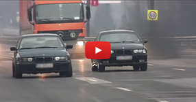 ГЛЕДАЙТЕ какво правят две BMW-та Е36 328i из улиците на СОФИЯ! Нормално ли е това?! (ВИДЕО)