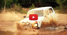 Ето така се кара Lada Niva! (ВИДЕО)