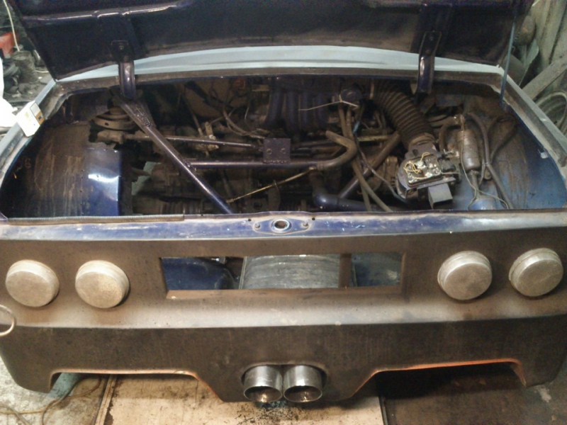ЗАЗ 968 преобразяване Ford Mustang