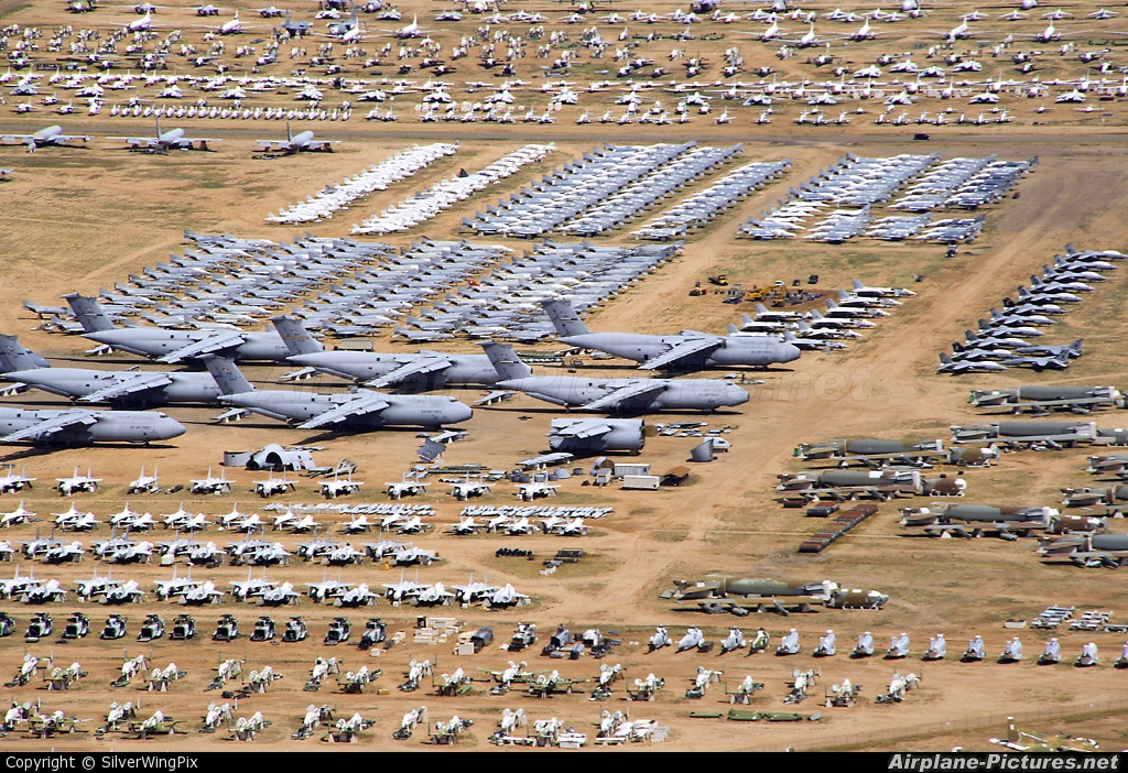 най-голямото гробище за самолети в света