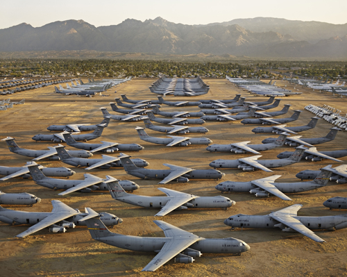 най-голямото гробище за самолети в света