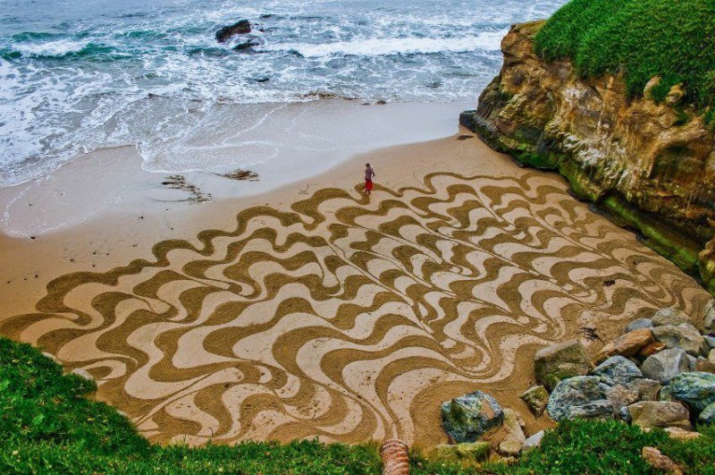 художник на плажа